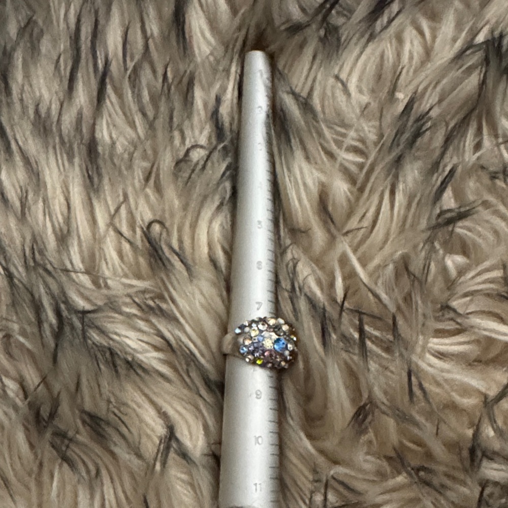 Elegant Multicolor Gemstone Ring